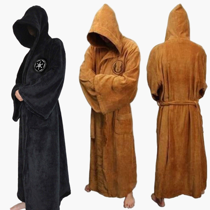 Liam | Luxuriöser und galaktischer Star Wars inspirierter Bademantel