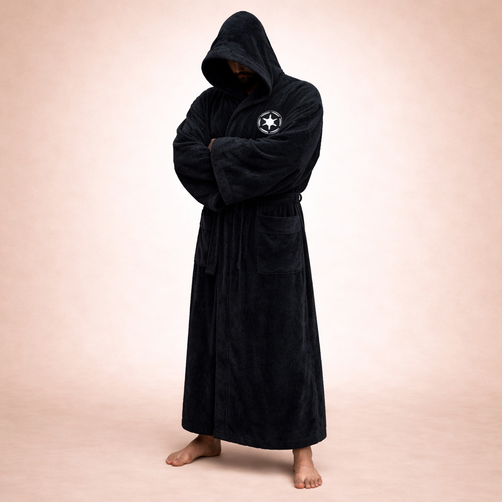 Liam | Luxuriöser und galaktischer Star Wars inspirierter Bademantel