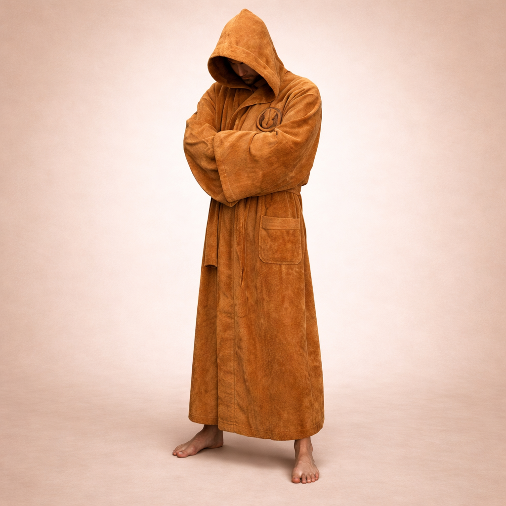 Liam | Luxuriöser und galaktischer Star Wars inspirierter Bademantel