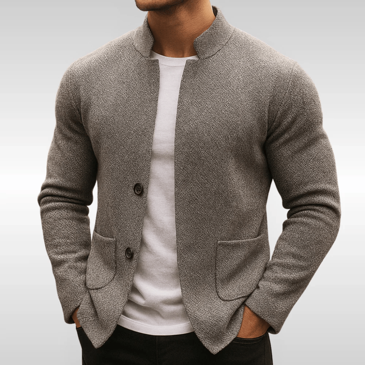 Darian | Moderne strukturierte Strickjacke