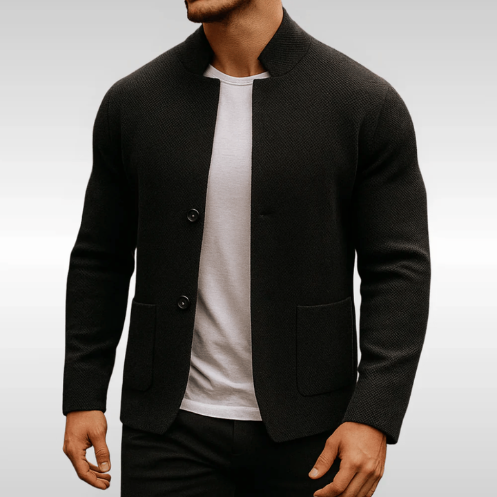Darian | Moderne strukturierte Strickjacke