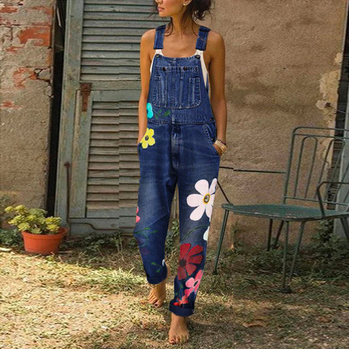 Harper | Eleganter &amp; bequemer Jeans-Jumpsuit