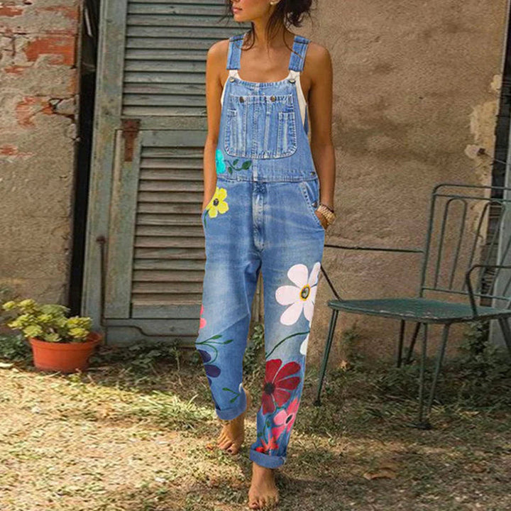 Harper | Eleganter &amp; bequemer Jeans-Jumpsuit