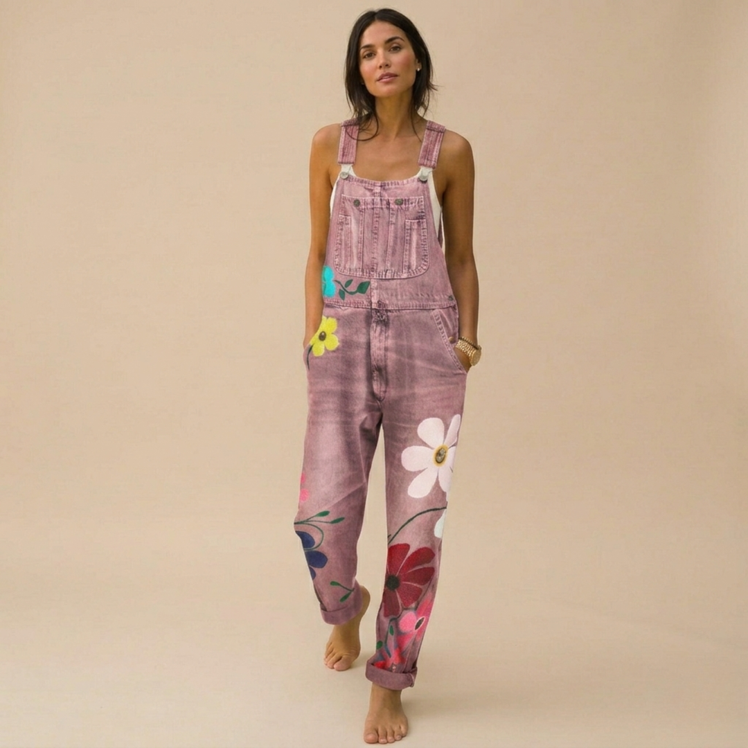 Harper | Eleganter &amp; bequemer Jeans-Jumpsuit