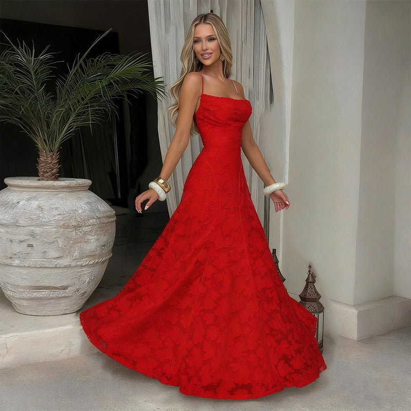 Celeste | Zeitloses Maxikleid aus Spitze