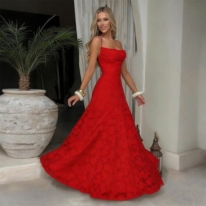 Celeste | Zeitloses Maxikleid aus Spitze