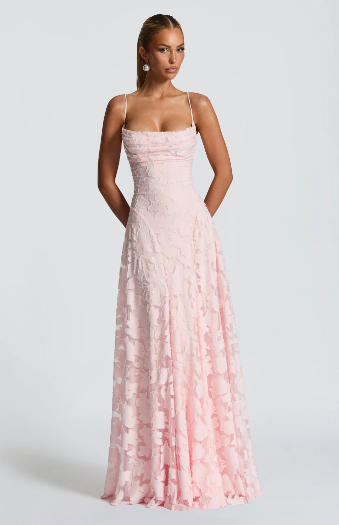 Celeste | Zeitloses Maxikleid aus Spitze