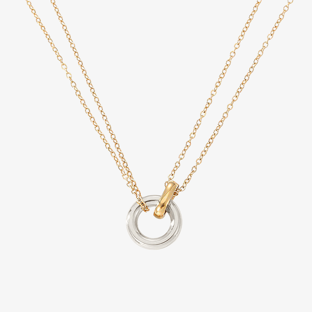 Avery Hoop Chain Necklace