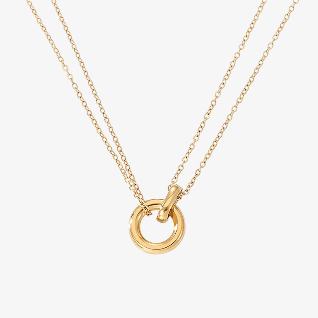 Avery Hoop Chain Necklace