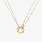 Avery Hoop Chain Necklace