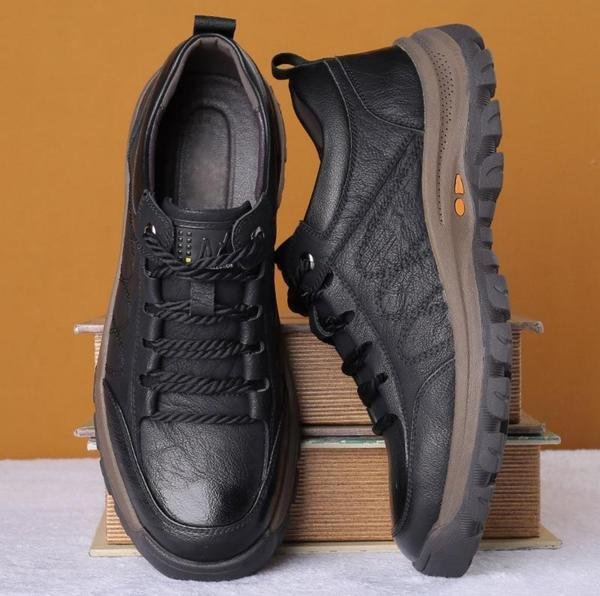 Aslatt | Breathable Leather Orthopedic Shoes