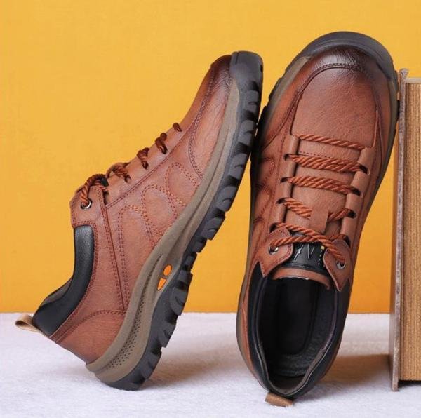 Aslatt | Breathable Leather Orthopedic Shoes