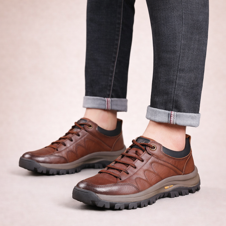 Aslatt | Breathable Leather Orthopedic Shoes