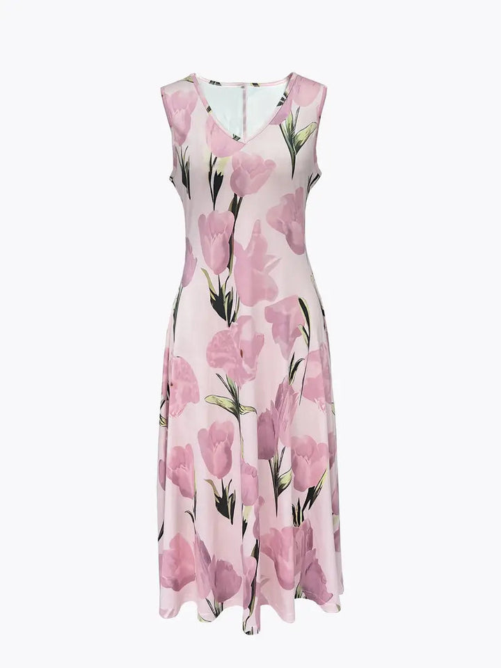Bethany | Maxikleid mit Blumenmuster und passendem Jäckchen