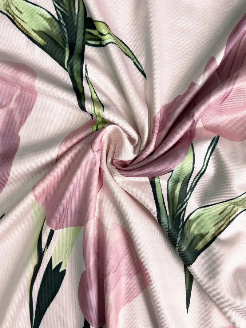 Bethany | Maxikleid mit Blumenmuster und passendem Jäckchen