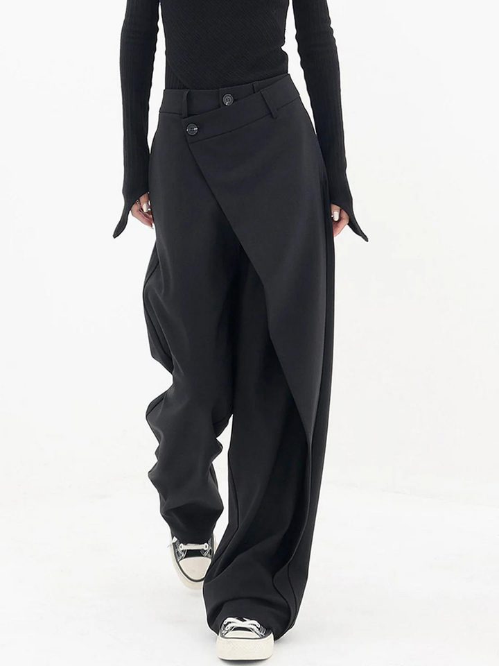 Nova | Asymmetrische weite Damenhose