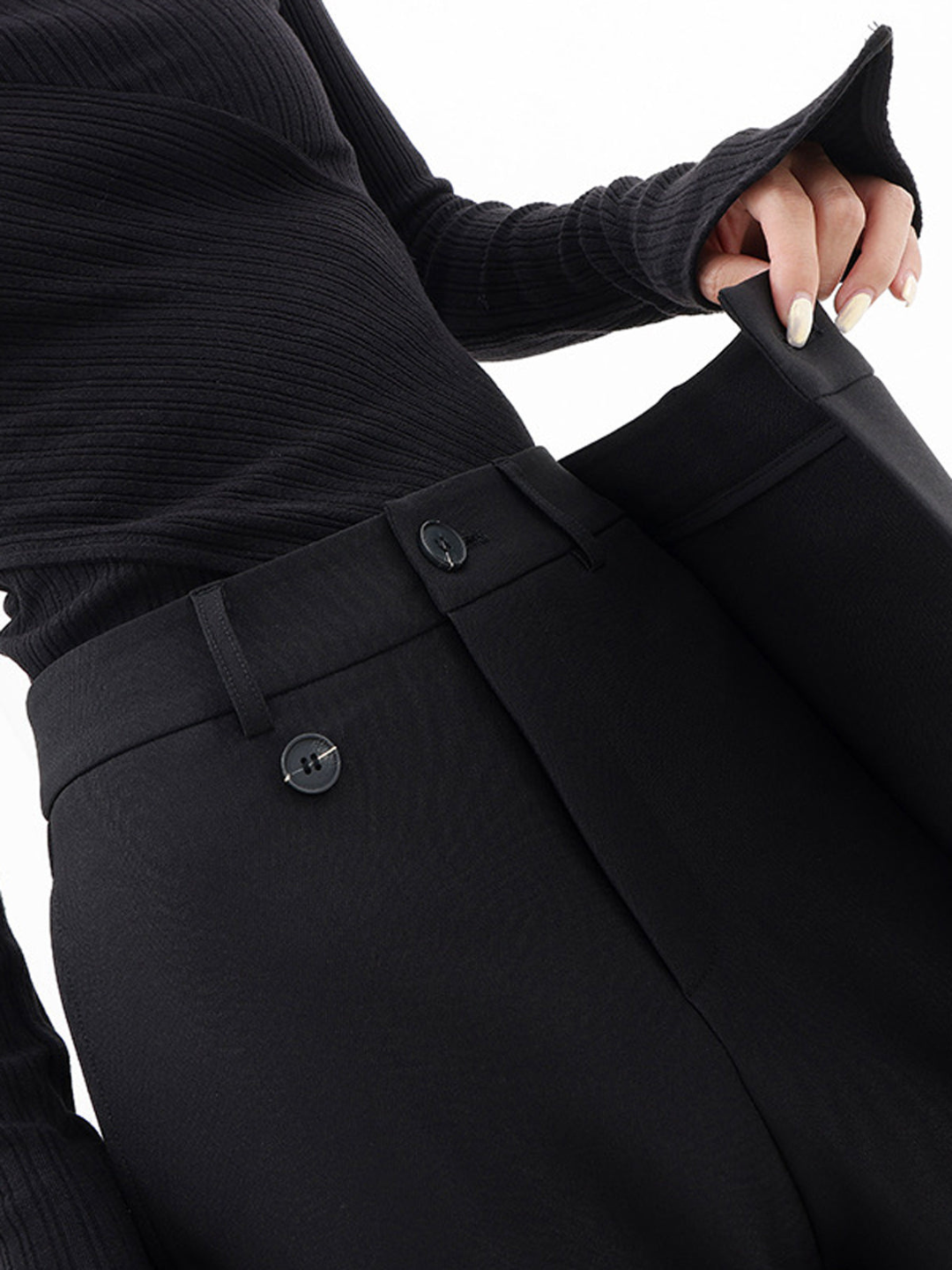 Nova | Asymmetrische weite Damenhose