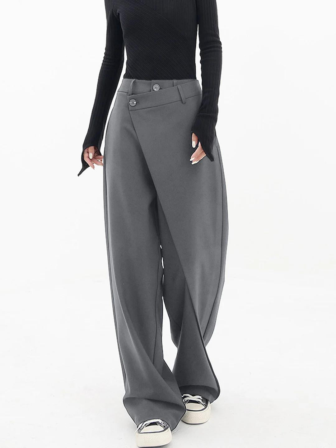 Nova | Asymmetrische weite Damenhose