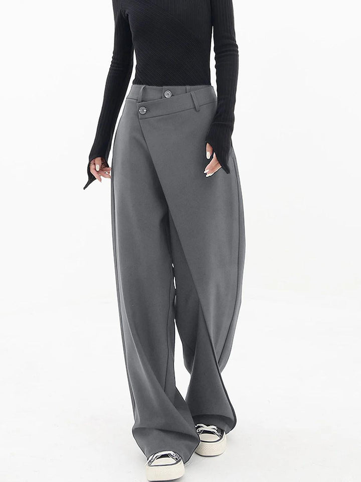 Nova | Asymmetrische weite Damenhose
