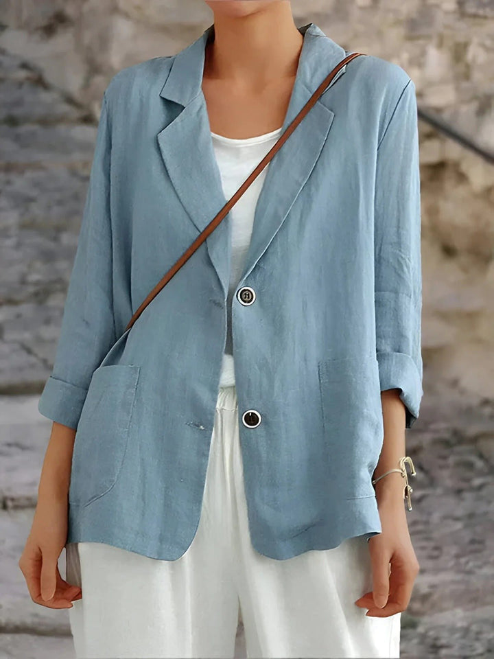 Vivienne | Maßgeschneiderter zweireihiger Blazer für Damen