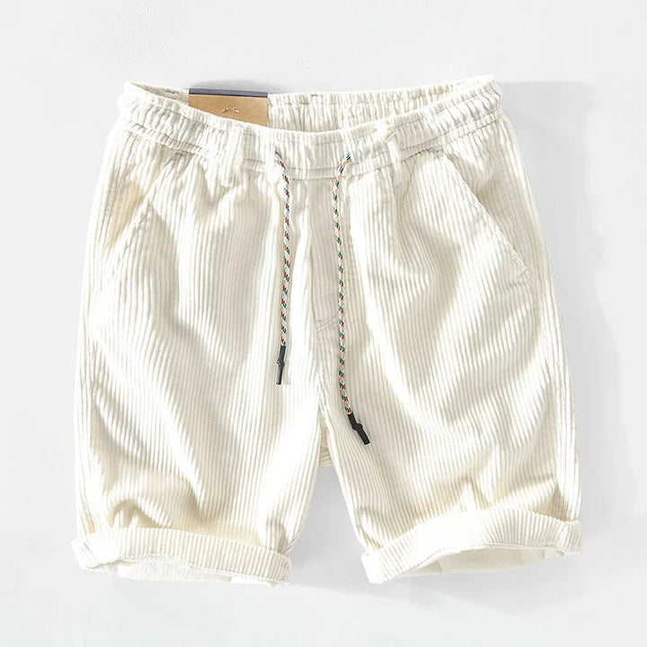 Mason | Relaxte Corduroy-Shorts mit Kordelzug