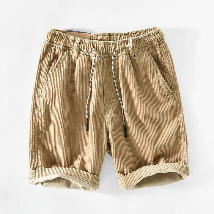 Mason | Relaxte Corduroy-Shorts mit Kordelzug
