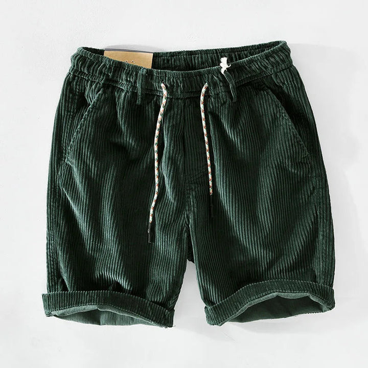 Mason | Relaxte Corduroy-Shorts mit Kordelzug