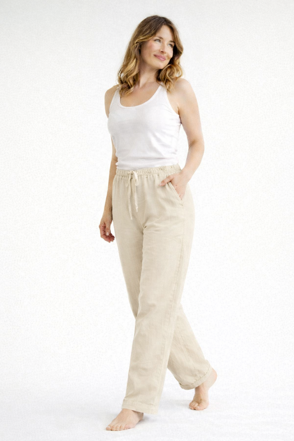 Elvara | High-Waist Komfort-Hose für Damen