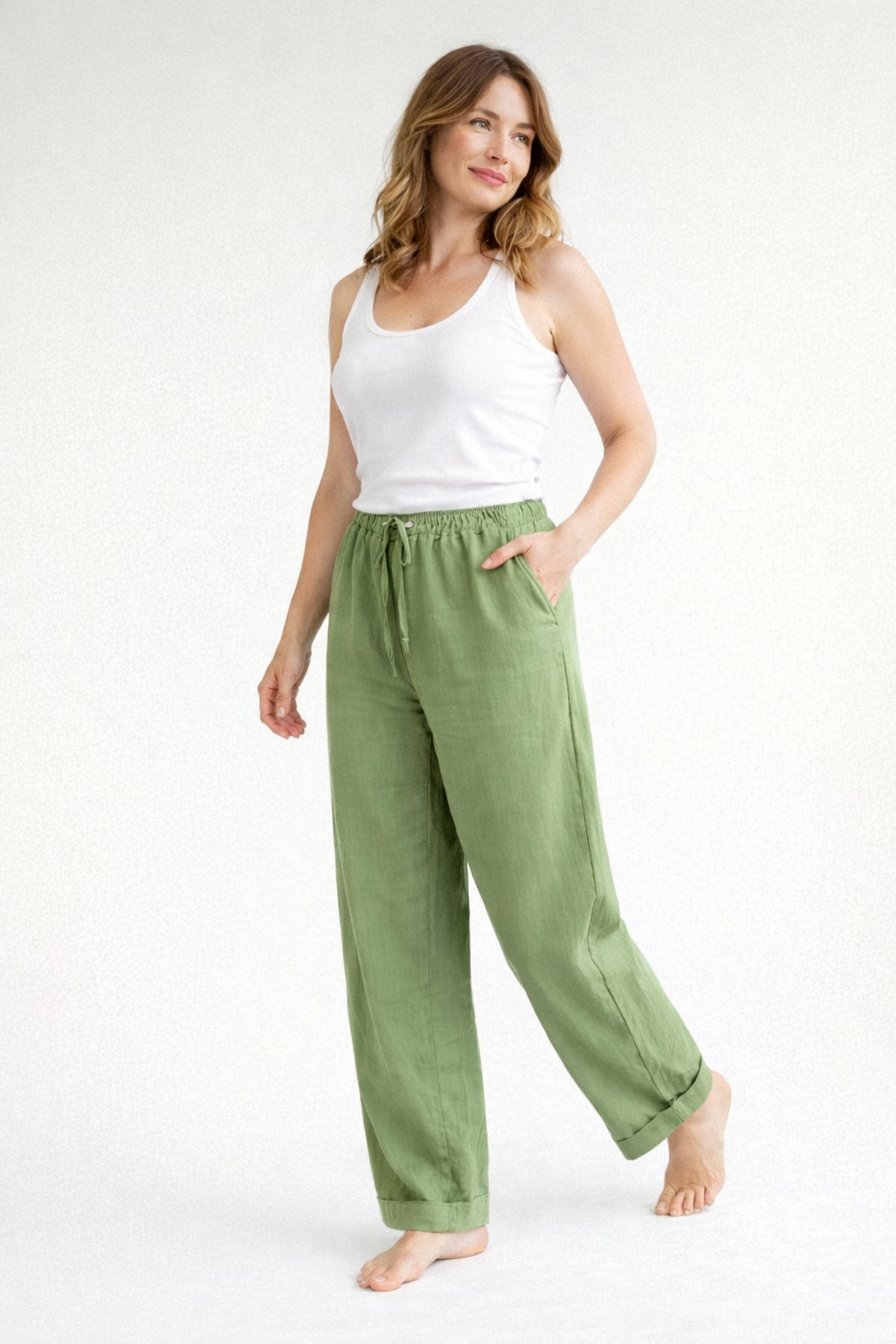 Elvara | High-Waist Komfort-Hose für Damen
