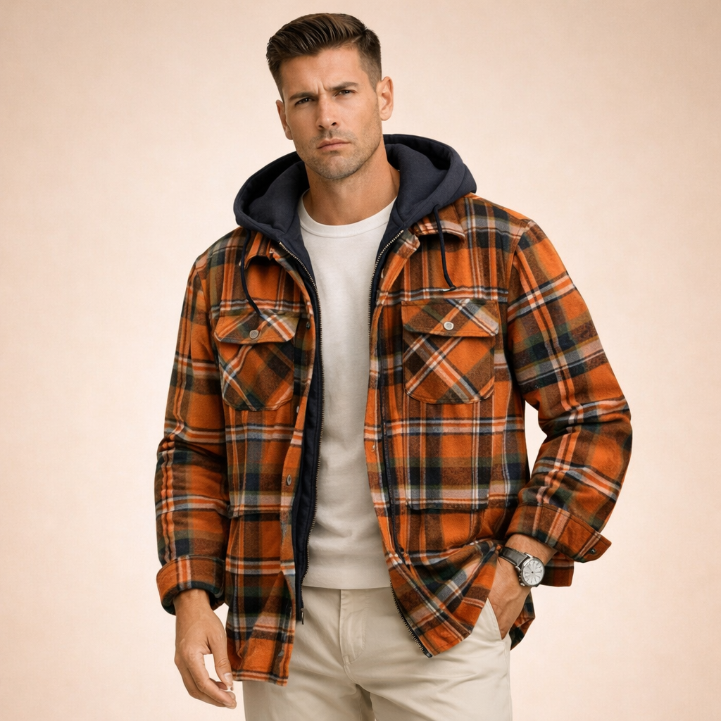 Toby | Stilvolle &amp; warme Herren-Winterjacke