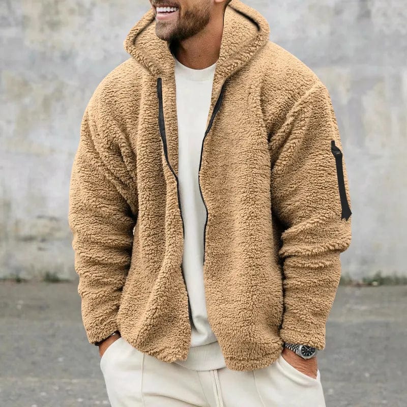 Marcus | Warme und sportliche Kapuzen-Winterjacke für Herren