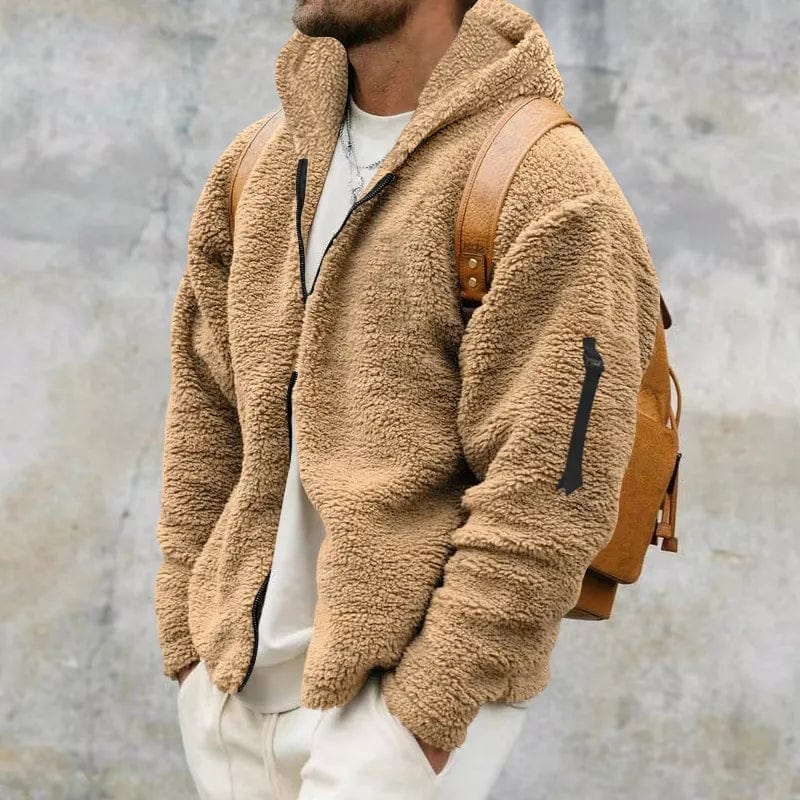 Marcus | Warme und sportliche Kapuzen-Winterjacke für Herren