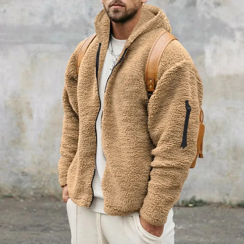 Marcus | Warme und sportliche Kapuzen-Winterjacke für Herren