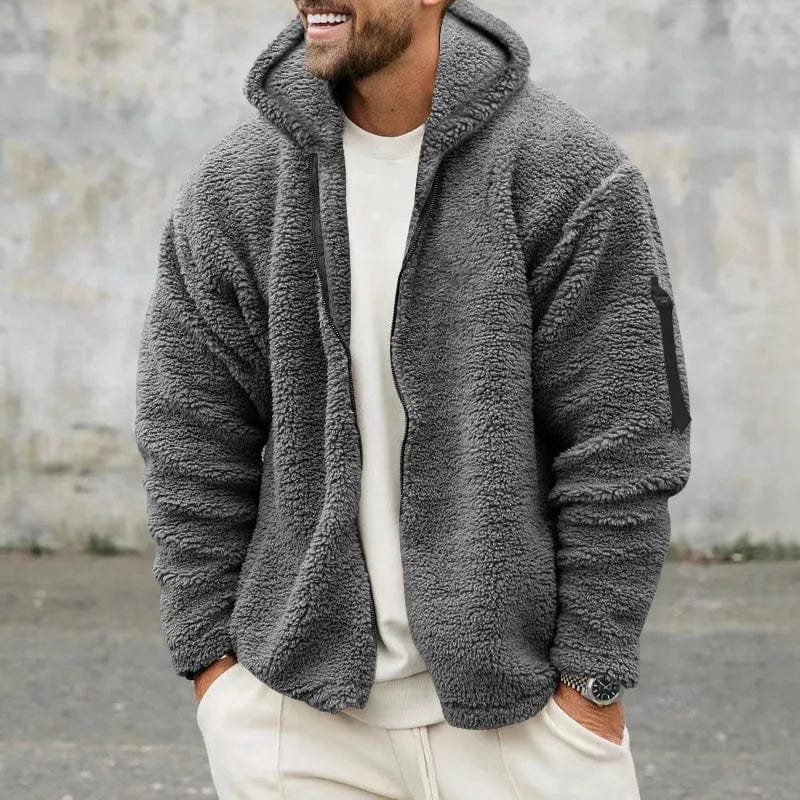 Marcus | Warme und sportliche Kapuzen-Winterjacke für Herren