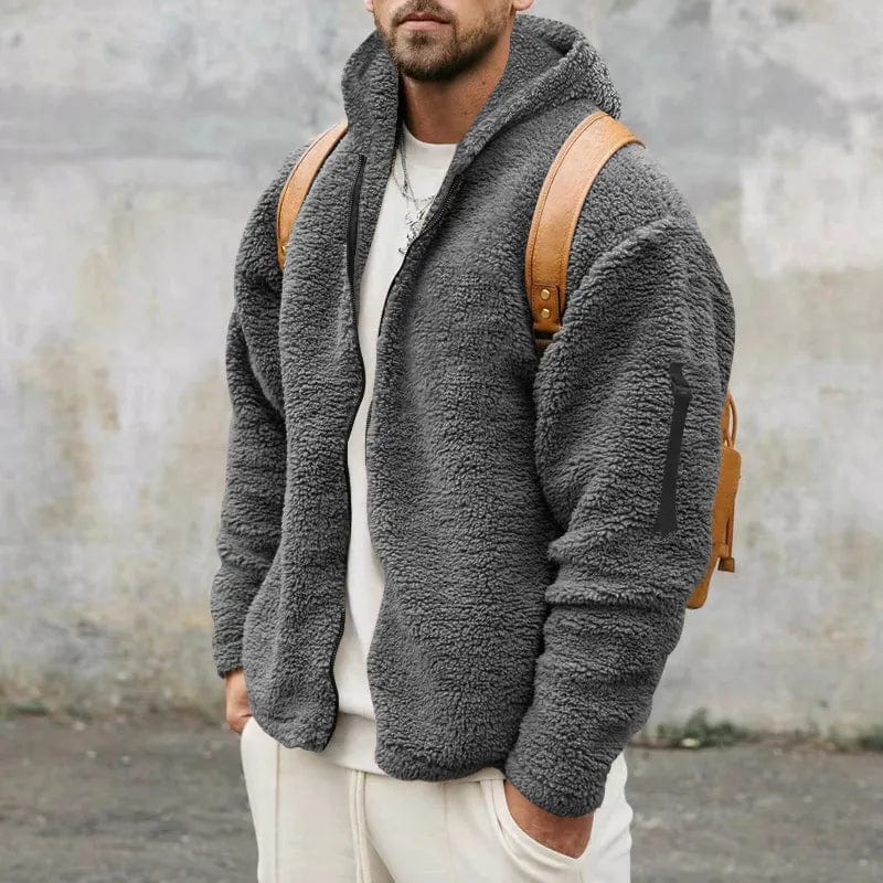 Marcus | Warme und sportliche Kapuzen-Winterjacke für Herren
