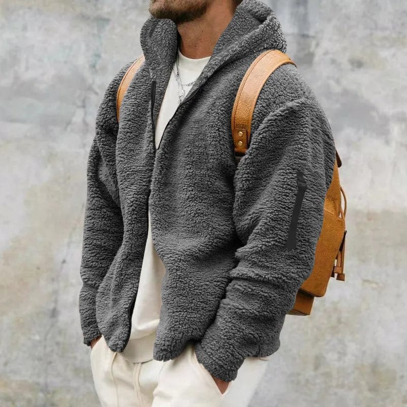Marcus | Warme und sportliche Kapuzen-Winterjacke für Herren