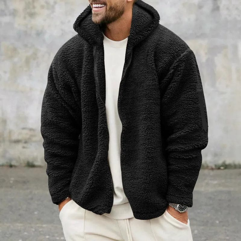 Marcus | Warme und sportliche Kapuzen-Winterjacke für Herren