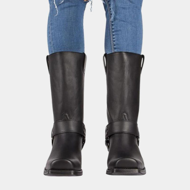 Makayla | Vintage Style &amp; Premium Leather Cowboy Boots