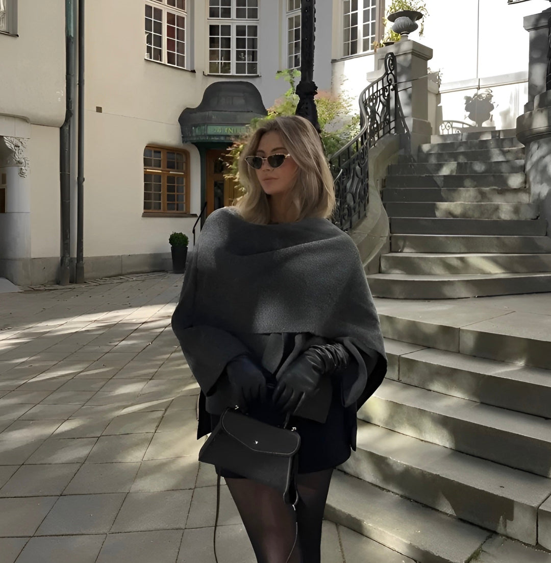 Velmira | Elegant Women’s Cape Coat