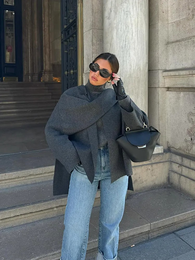 Velmira | Elegant Women’s Cape Coat