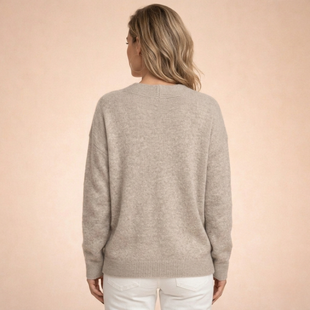 Sophia | Warmer und stylisher Kaschmirpullover