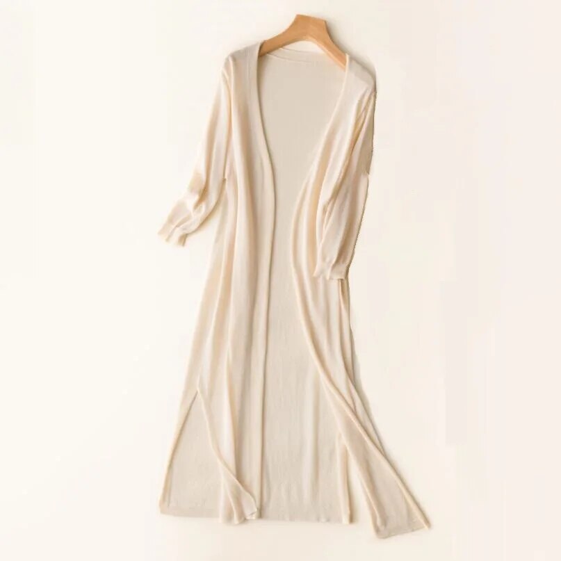 Althea | Long Knitted Women’s Cardigan
