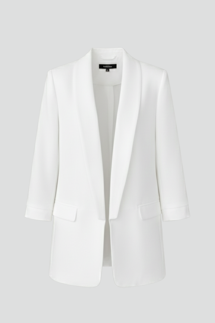 Mary | Moderner Taillierter Blazer mit Wickelkragen