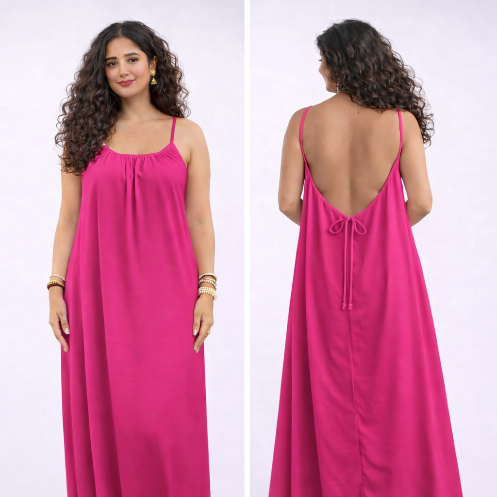Craftsmiley Honeymoon Soft Flow Evening Maxi