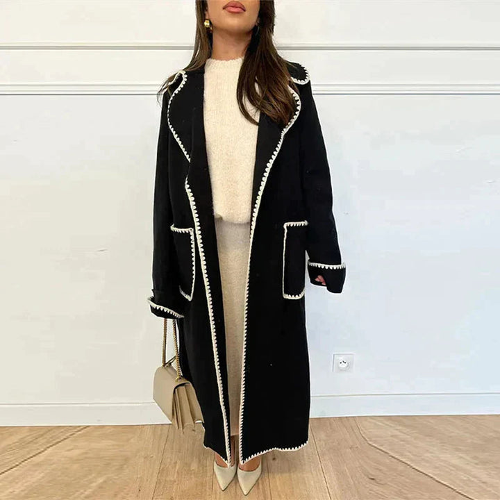 Velmira | Warmer Eleganter Damen-Winter Trenchcoat