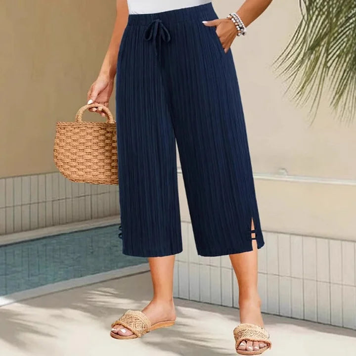 Isla | Elegante und entspannte Bundfaltenhose