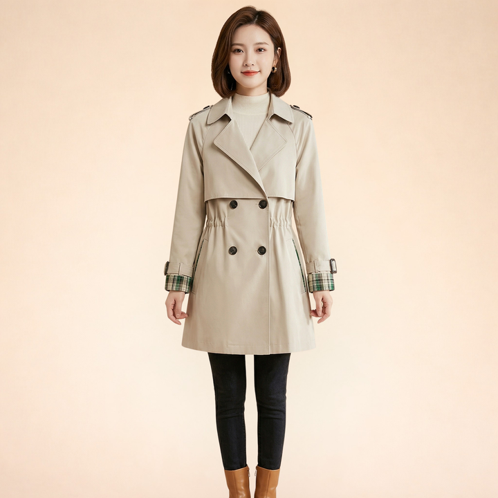 Aurelle | Zeitloser Klassiker Trenchcoat