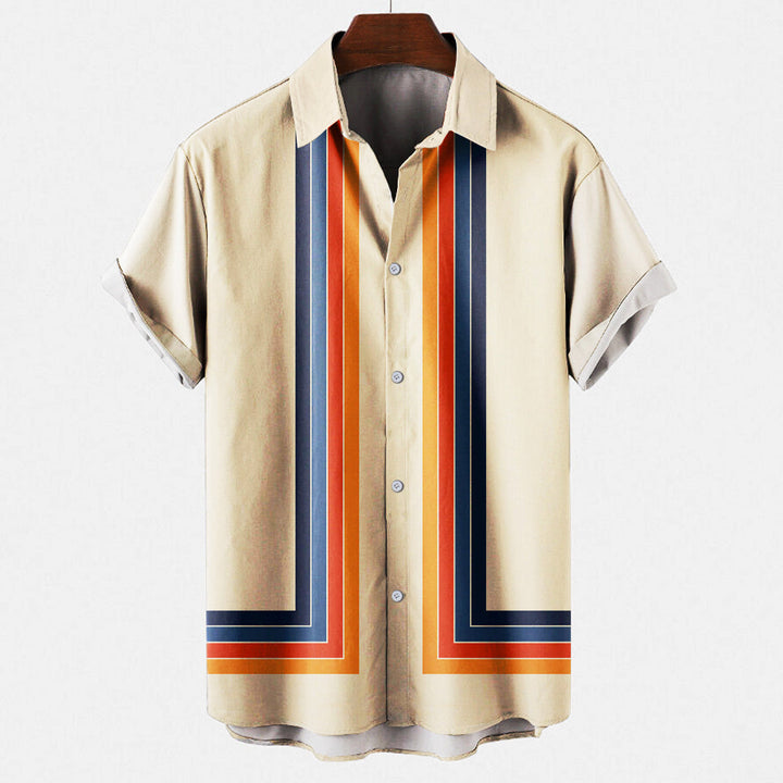 Arthur | Stilig og flerfarget retro skjorte