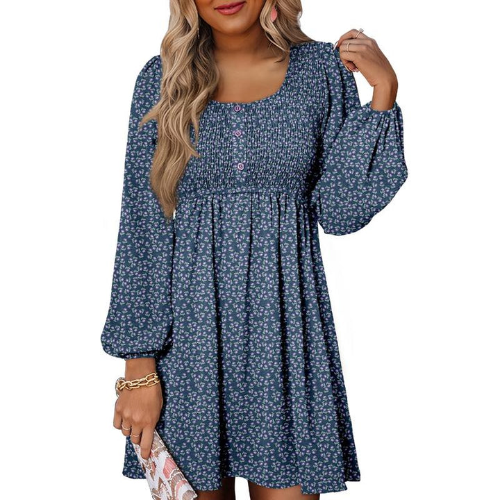 Roselle | Gesmoktes Boho-Minikleid
