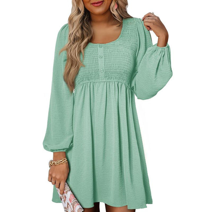 Roselle | Gesmoktes Boho-Minikleid